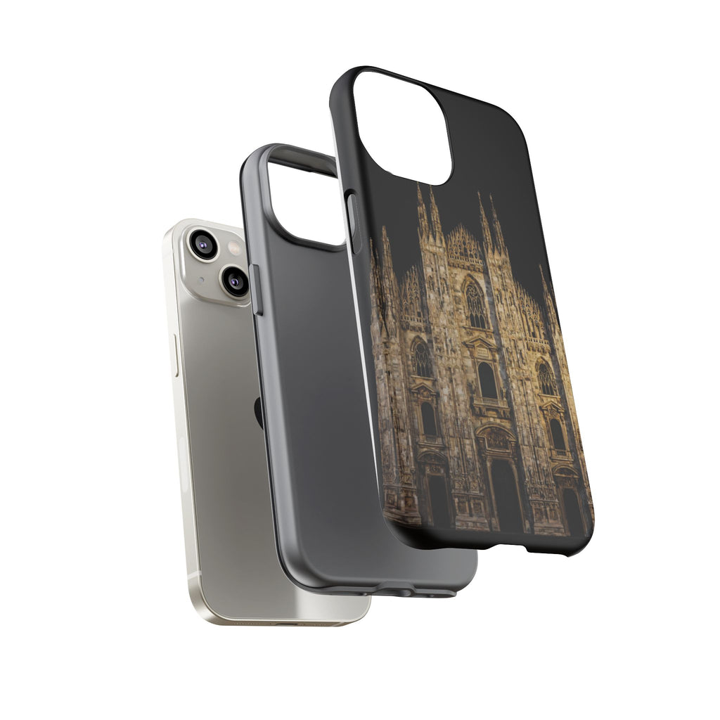 Duomo Cathedral Night Phone Case — Italian Landmark Protective Tough Case