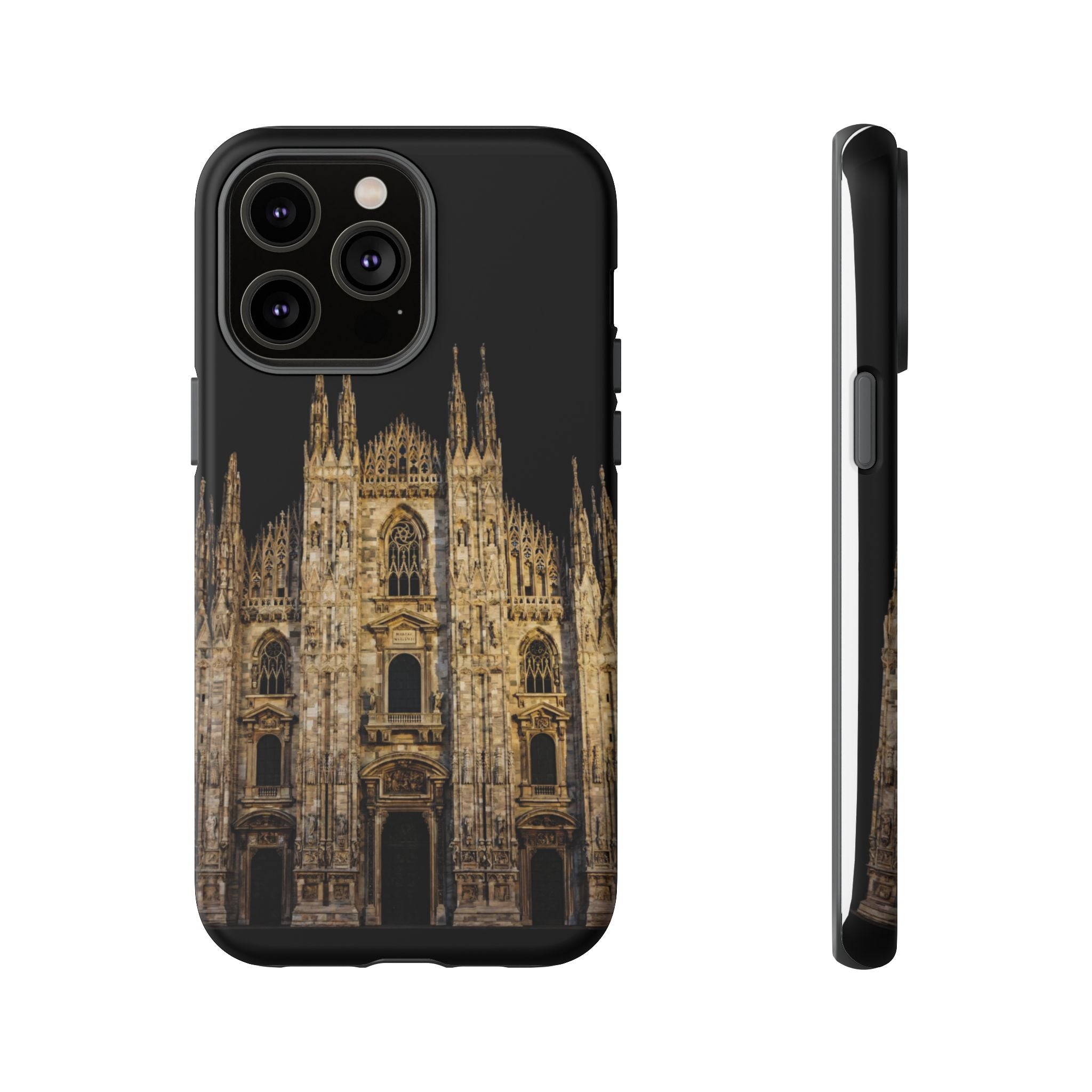 Duomo Cathedral Night Phone Case — Italian Landmark Protective Tough Case