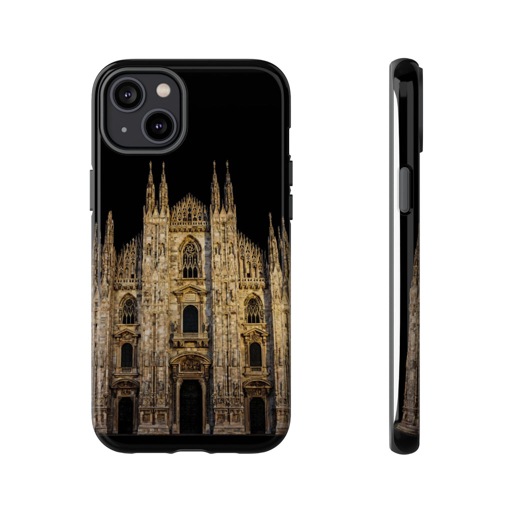 Duomo Cathedral Night Phone Case — Italian Landmark Protective Tough Case