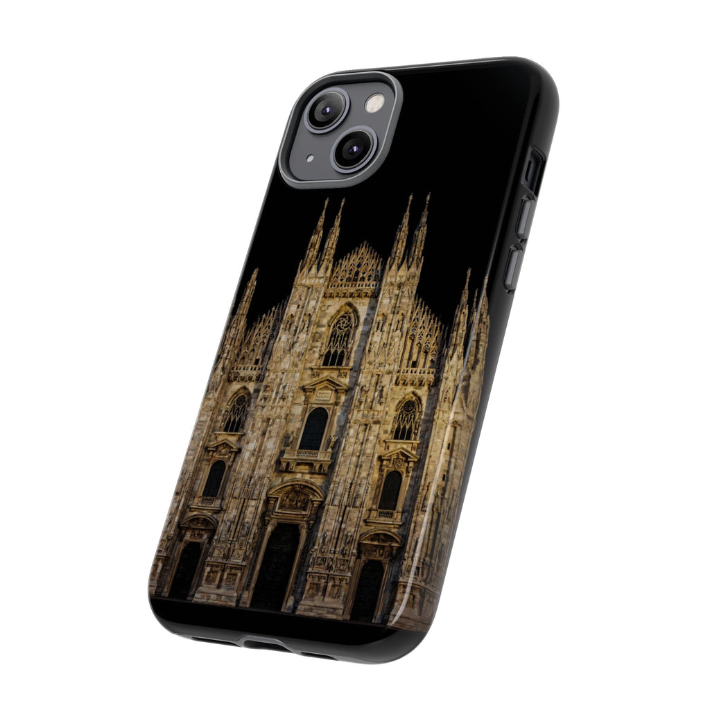 Duomo Cathedral Night Phone Case — Italian Landmark Protective Tough Case