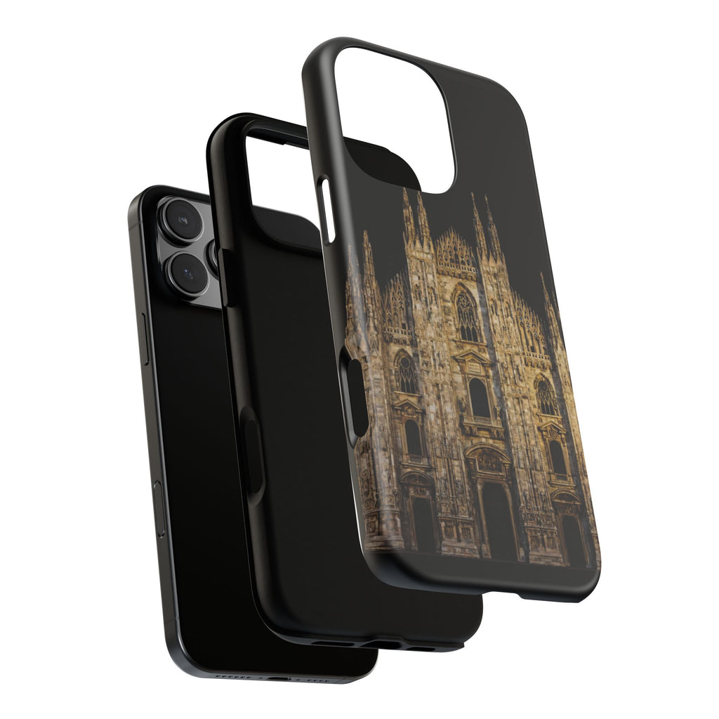 Duomo Cathedral Night Phone Case — Italian Landmark Protective Tough Case
