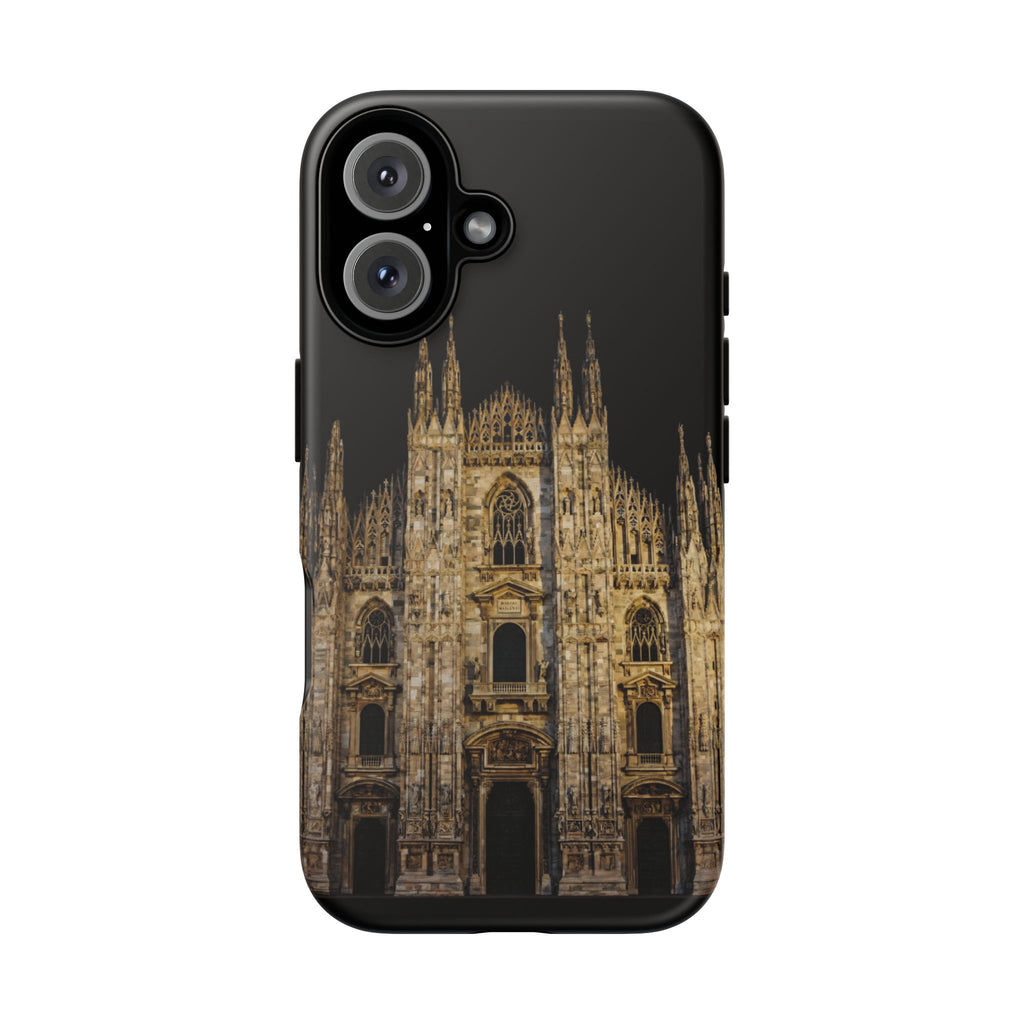 Duomo Cathedral Night Phone Case — Italian Landmark Protective Tough Case