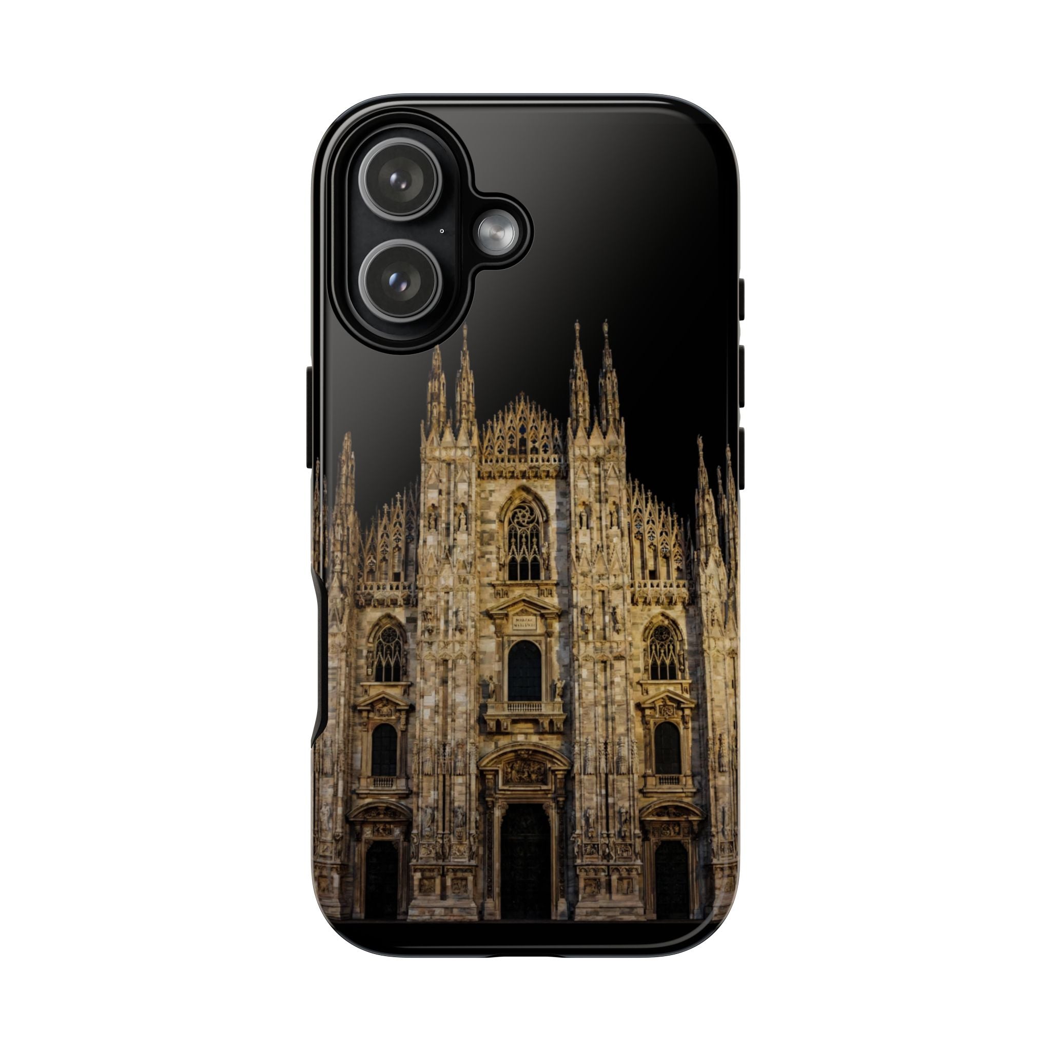 Duomo Cathedral Night Phone Case — Italian Landmark Protective Tough Case