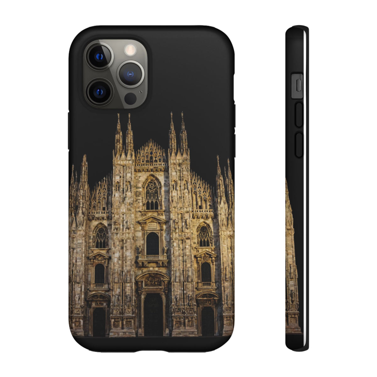 Duomo Cathedral Night Phone Case — Italian Landmark Protective Tough Case