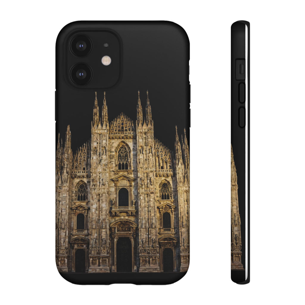 Duomo Cathedral Night Phone Case — Italian Landmark Protective Tough Case
