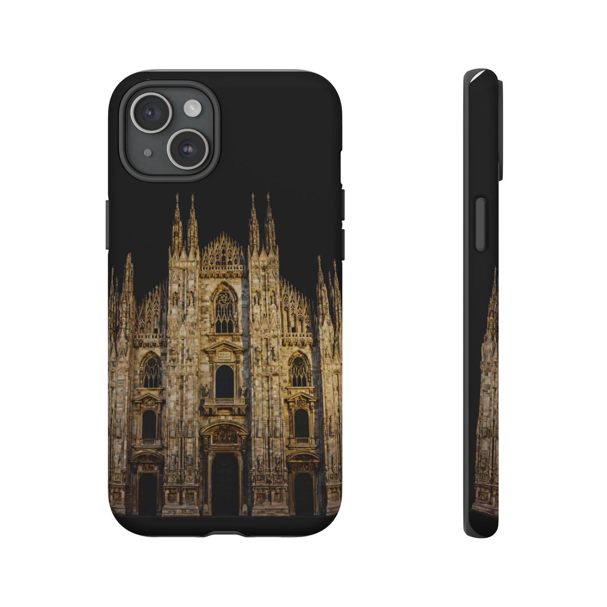 Duomo Cathedral Night Phone Case — Italian Landmark Protective Tough Case