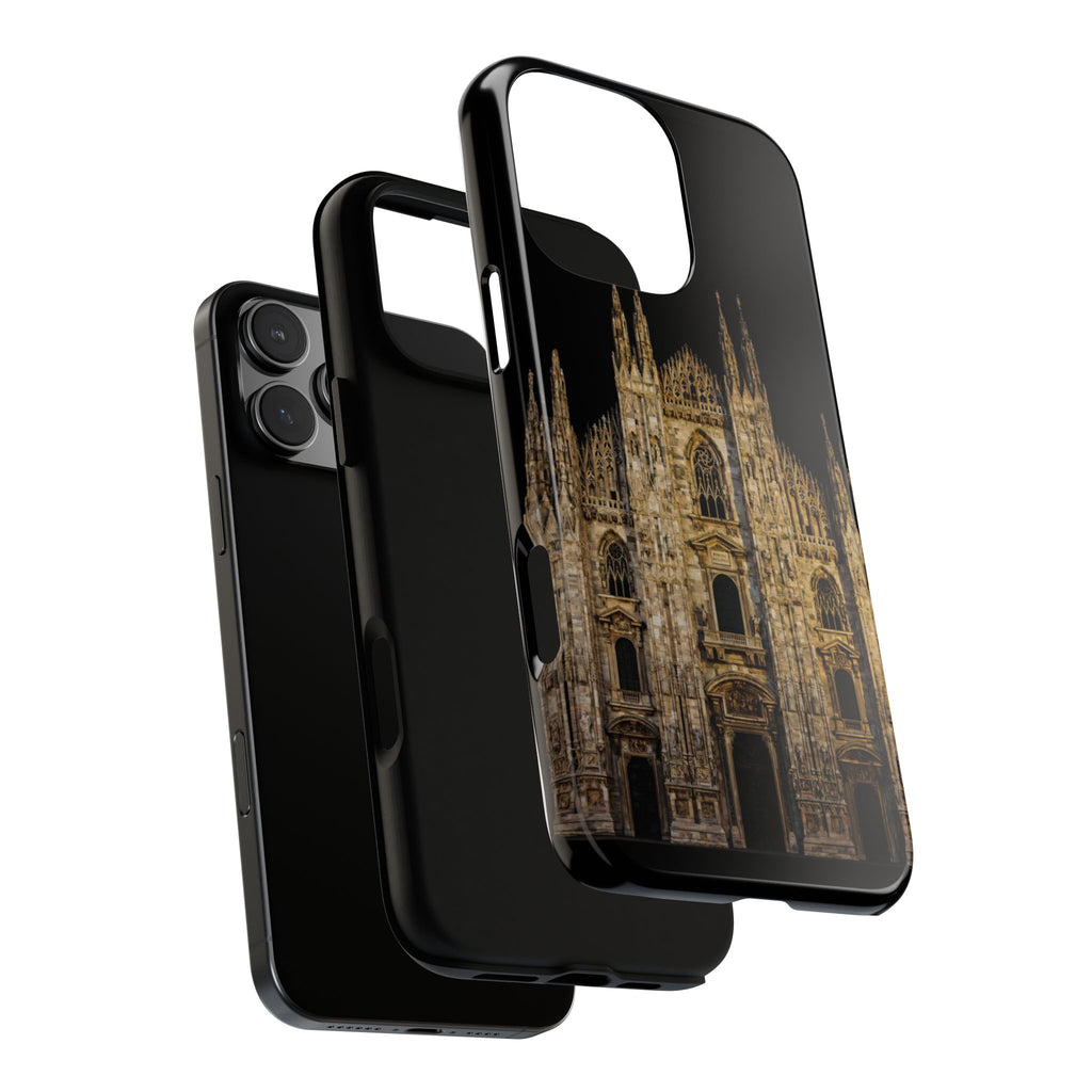 Duomo Cathedral Night Phone Case — Italian Landmark Protective Tough Case