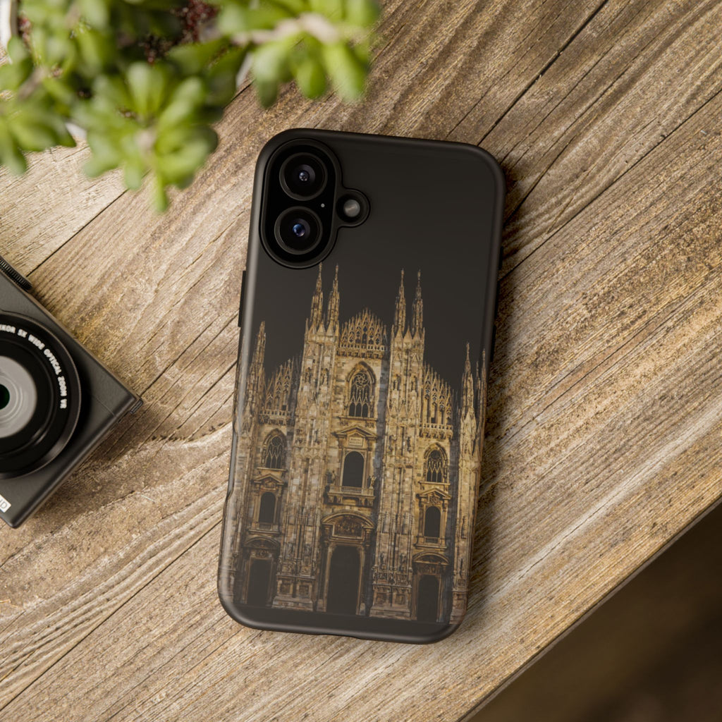 Duomo Cathedral Night Phone Case — Italian Landmark Protective Tough Case