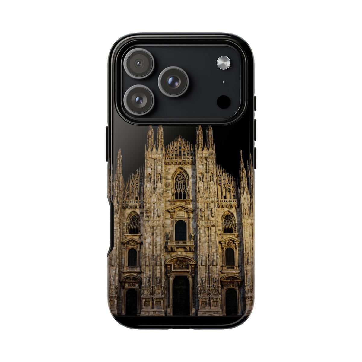 Duomo Cathedral Night Phone Case — Italian Landmark Protective Tough Case