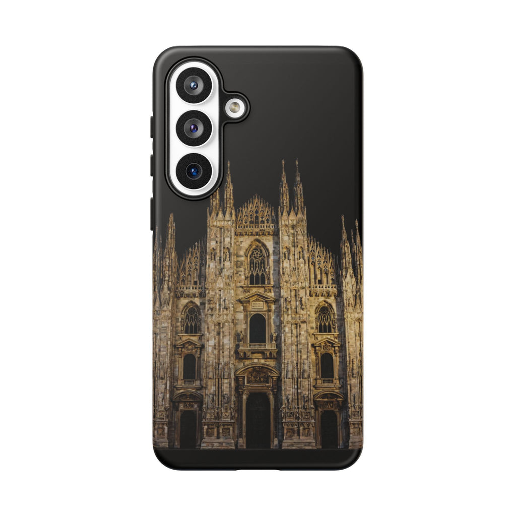 Duomo Cathedral Night Phone Case — Italian Landmark Protective Tough Case