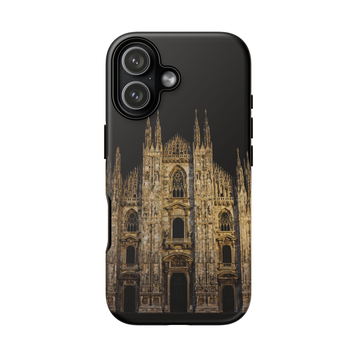 Duomo Cathedral Night Phone Case — Italian Landmark Protective Tough Case