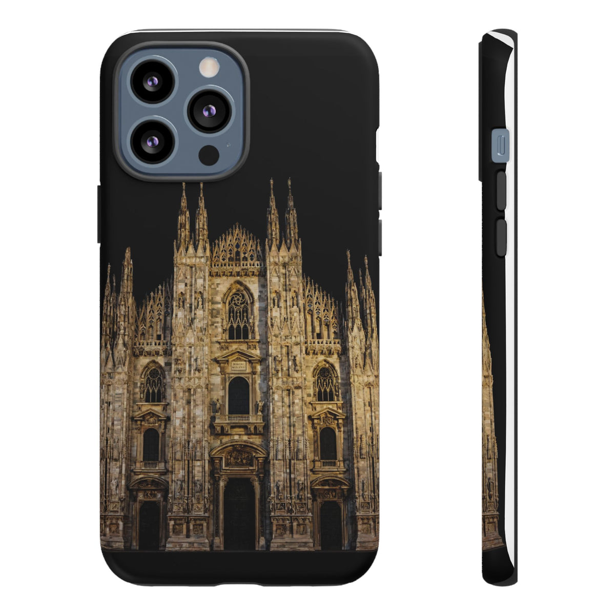 Duomo Cathedral Night Phone Case — Italian Landmark Protective Tough Case