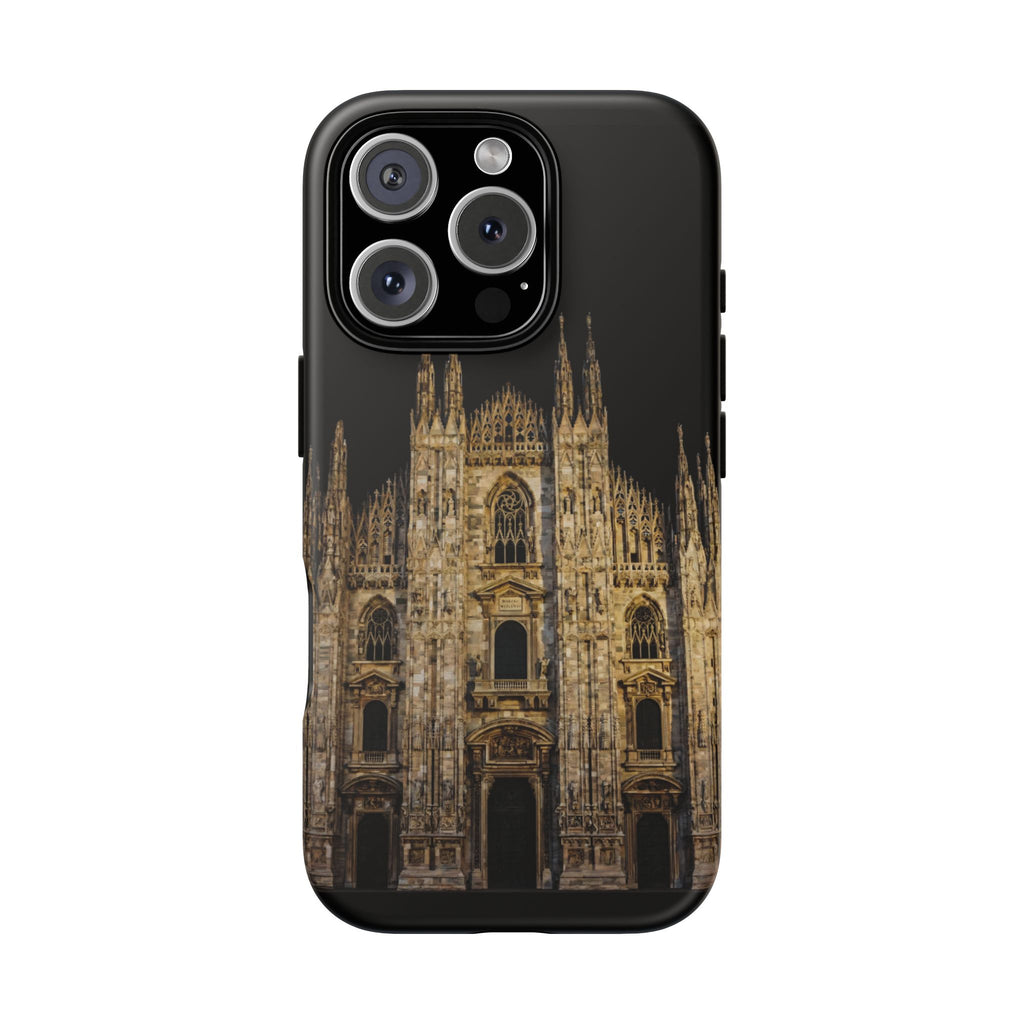 Duomo Cathedral Night Phone Case — Italian Landmark Protective Tough Case