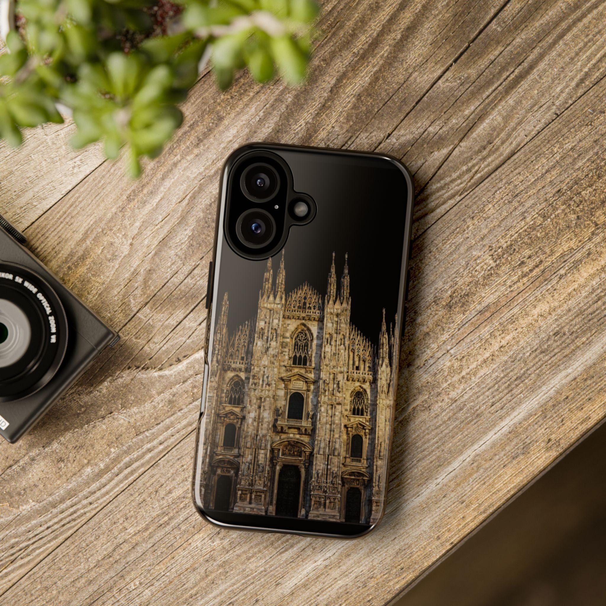 Duomo Cathedral Night Phone Case — Italian Landmark Protective Tough Case