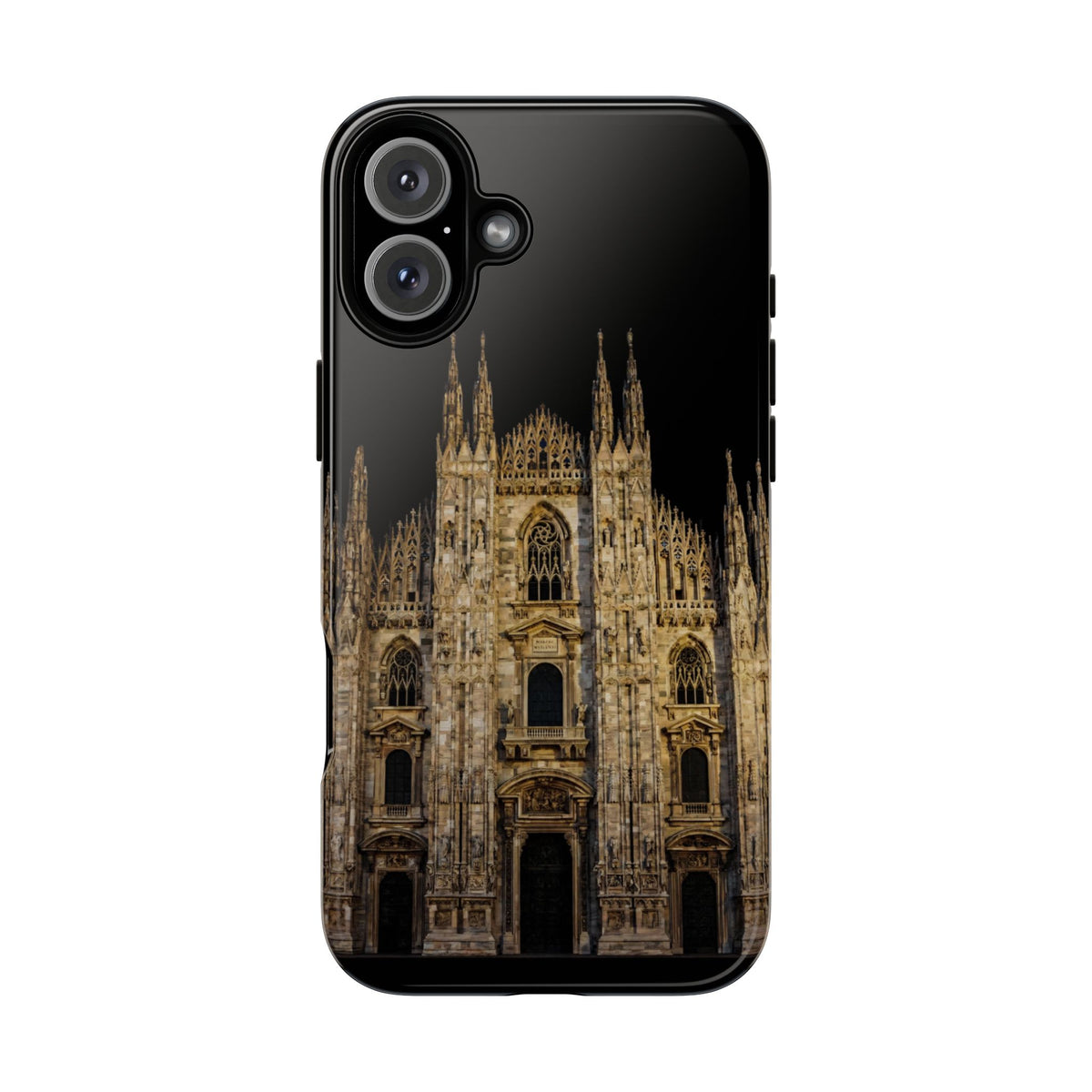 Duomo Cathedral Night Phone Case — Italian Landmark Protective Tough Case