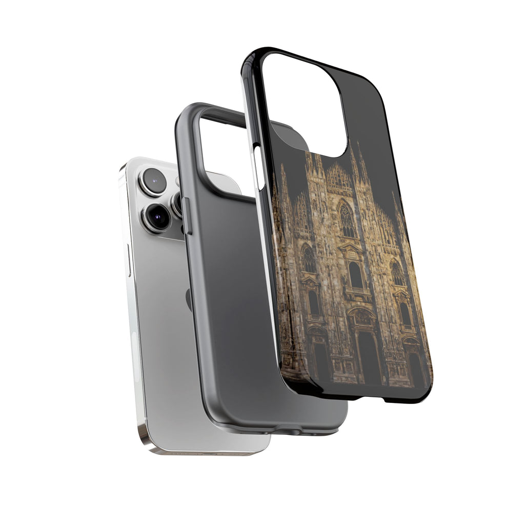 Duomo Cathedral Night Phone Case — Italian Landmark Protective Tough Case