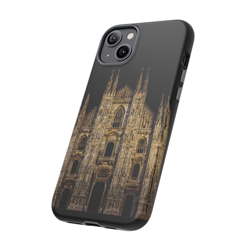 Duomo Cathedral Night Phone Case — Italian Landmark Protective Tough Case