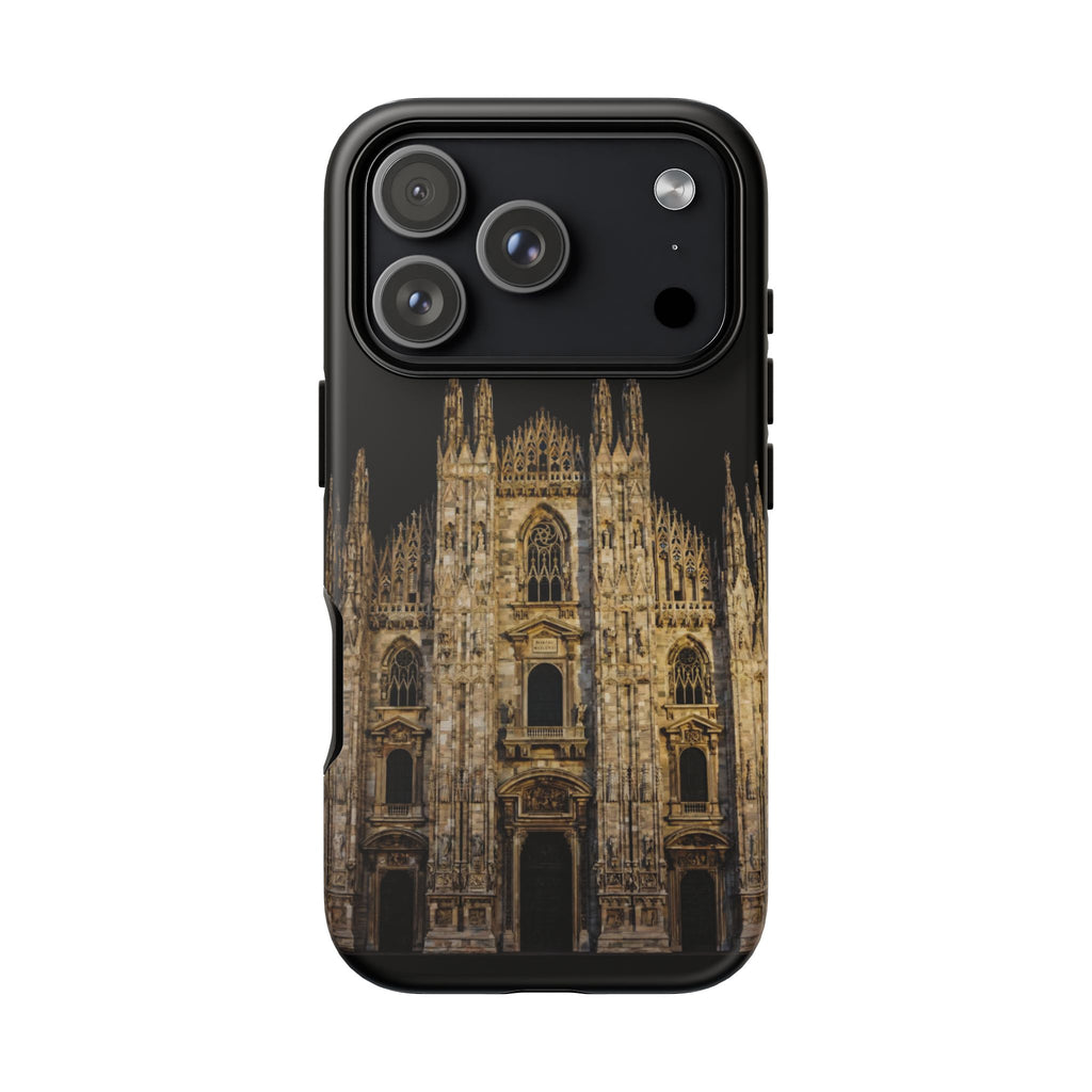 Duomo Cathedral Night Phone Case — Italian Landmark Protective Tough Case