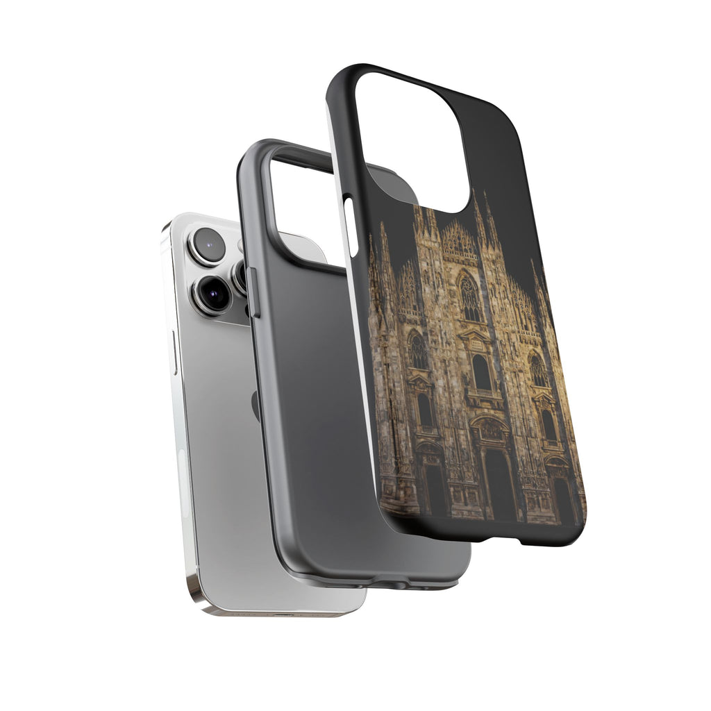 Duomo Cathedral Night Phone Case — Italian Landmark Protective Tough Case