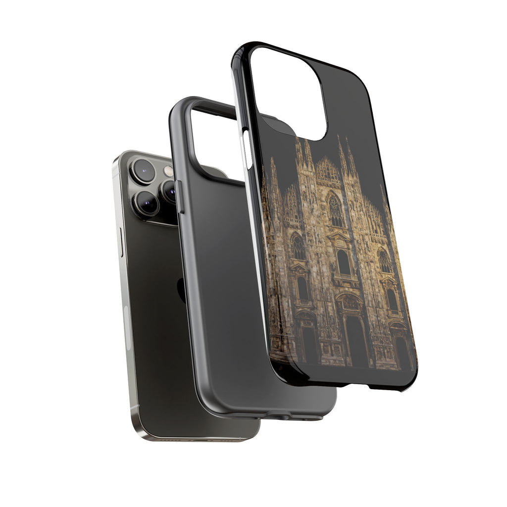 Duomo Cathedral Night Phone Case — Italian Landmark Protective Tough Case
