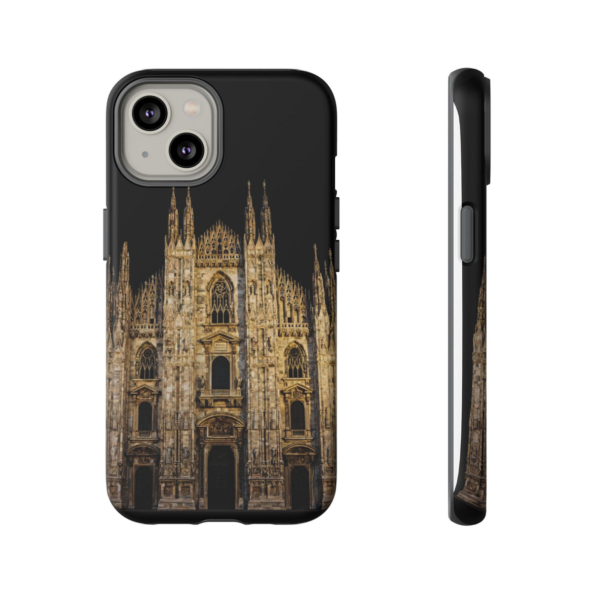 Duomo Cathedral Night Phone Case — Italian Landmark Protective Tough Case