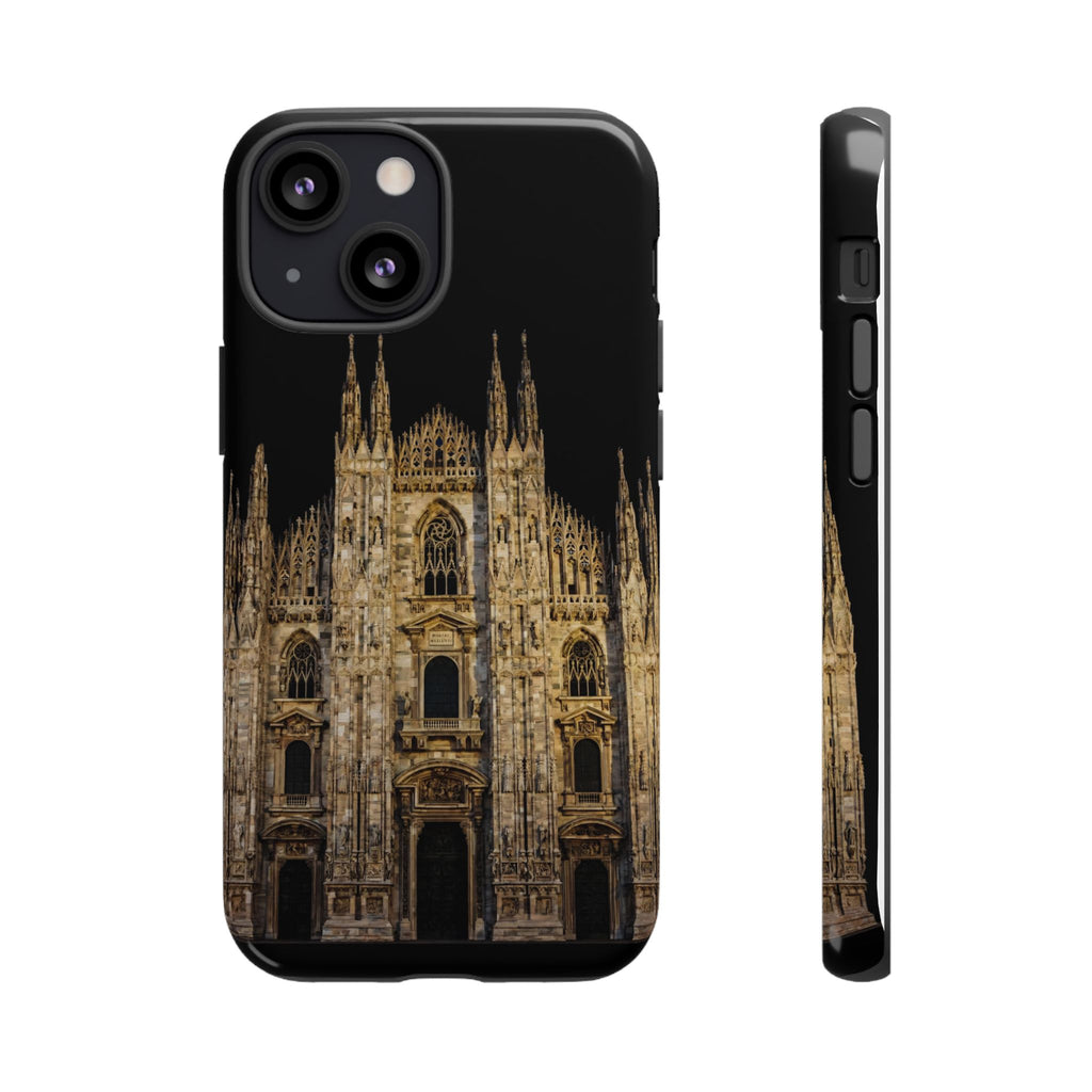 Duomo Cathedral Night Phone Case — Italian Landmark Protective Tough Case