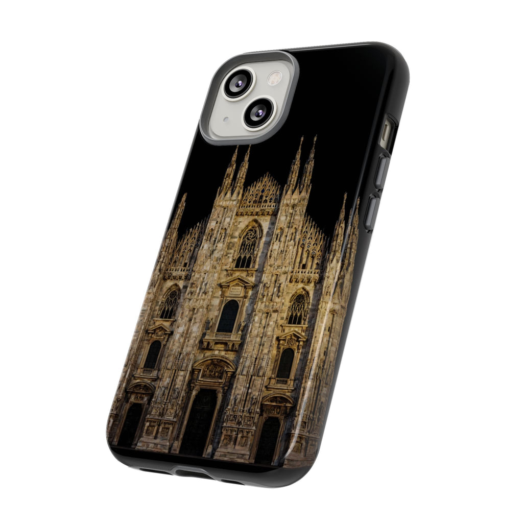 Duomo Cathedral Night Phone Case — Italian Landmark Protective Tough Case