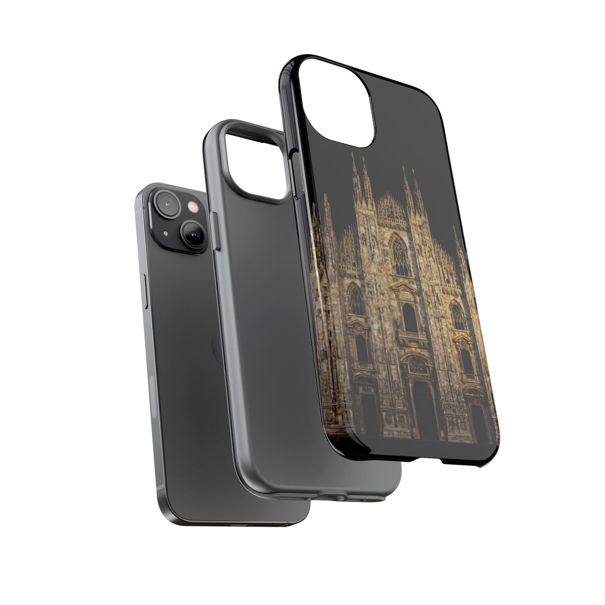 Duomo Cathedral Night Phone Case — Italian Landmark Protective Tough Case