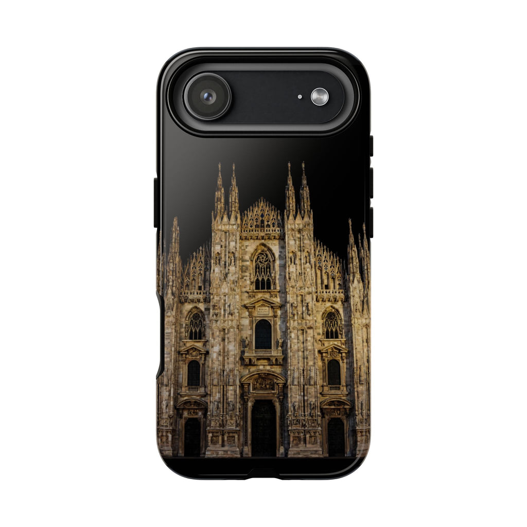 Duomo Cathedral Night Phone Case — Italian Landmark Protective Tough Case