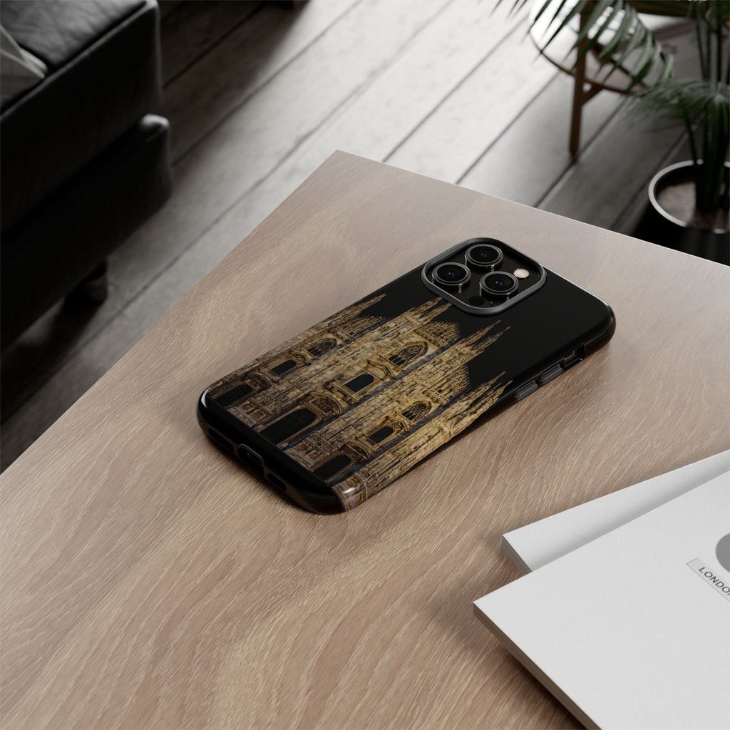 Duomo Cathedral Night Phone Case — Italian Landmark Protective Tough Case