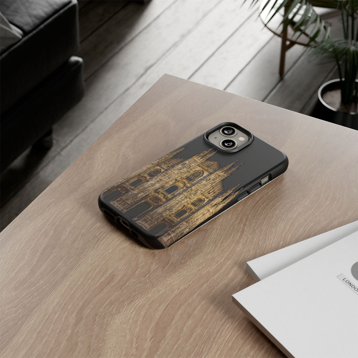 Duomo Cathedral Night Phone Case — Italian Landmark Protective Tough Case