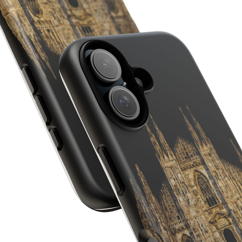 Duomo Cathedral Night Phone Case — Italian Landmark Protective Tough Case