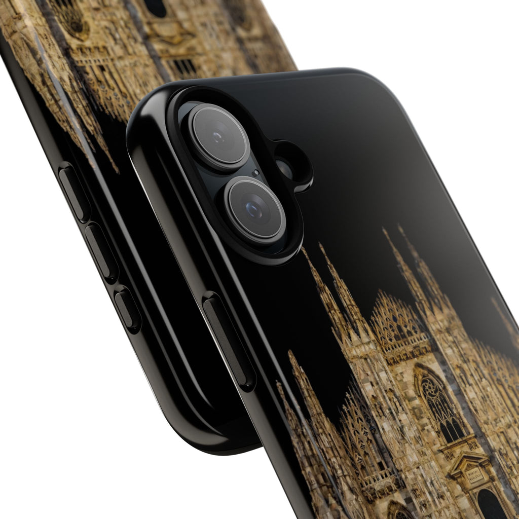 Duomo Cathedral Night Phone Case — Italian Landmark Protective Tough Case
