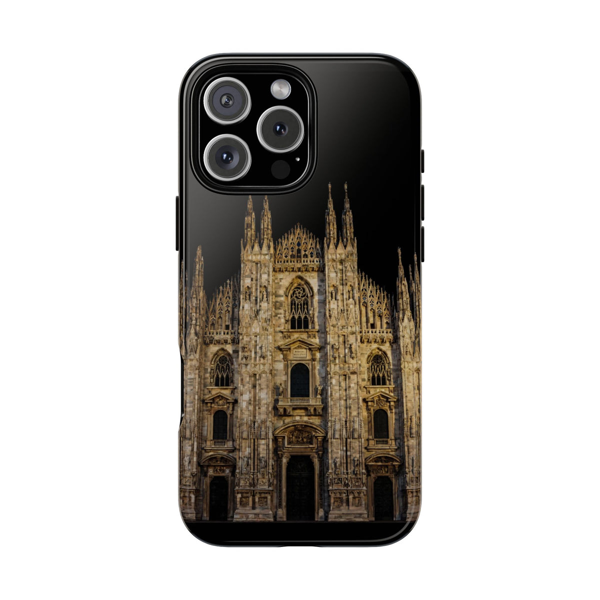 Duomo Cathedral Night Phone Case — Italian Landmark Protective Tough Case