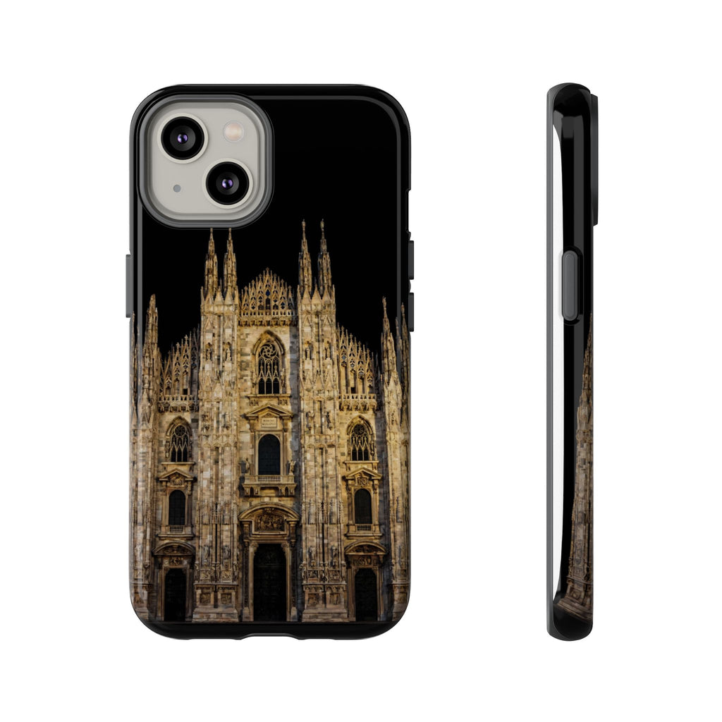 Duomo Cathedral Night Phone Case — Italian Landmark Protective Tough Case