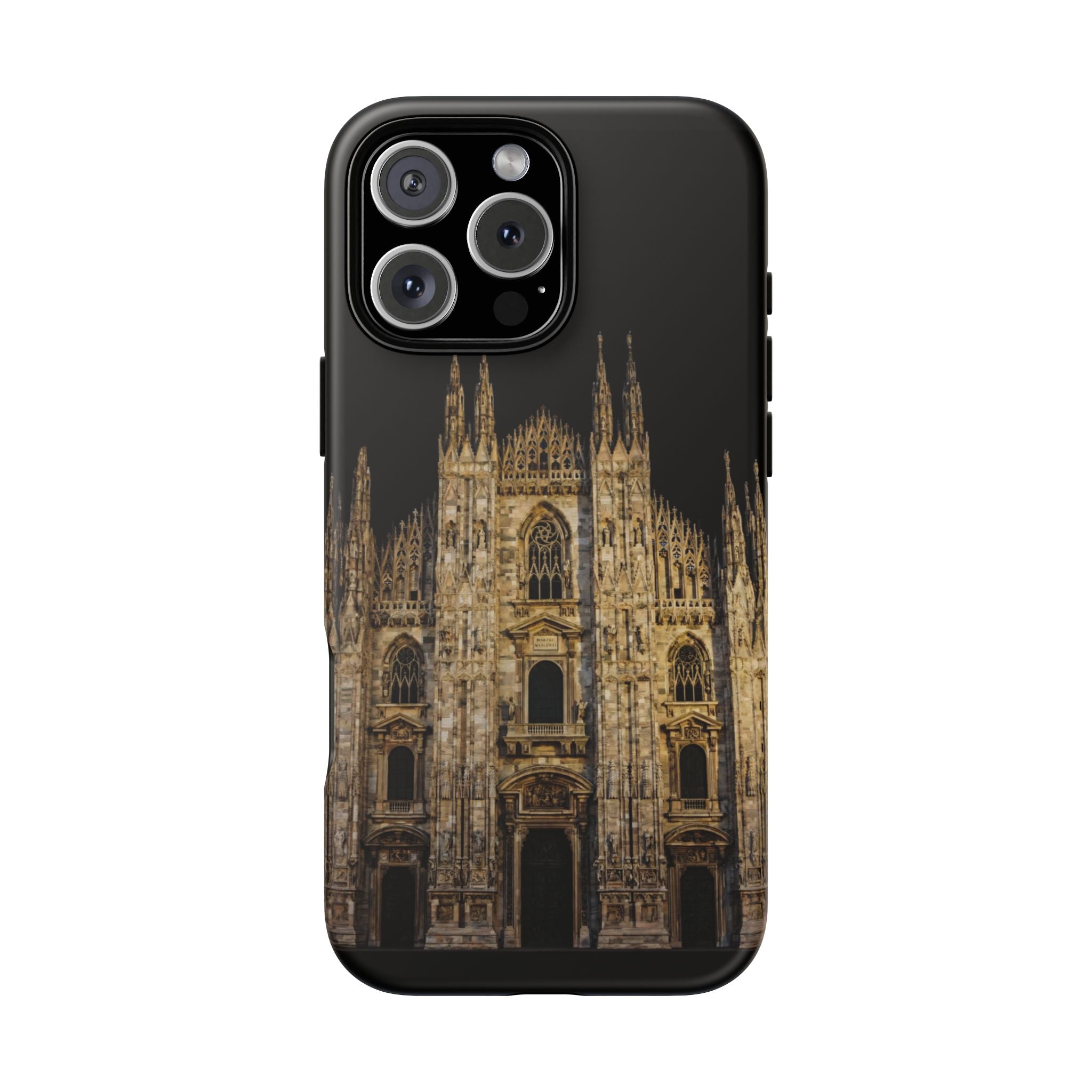 Duomo Cathedral Night Phone Case — Italian Landmark Protective Tough Case