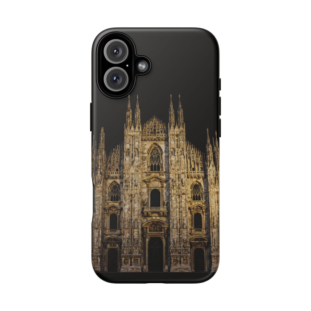Duomo Cathedral Night Phone Case — Italian Landmark Protective Tough Case