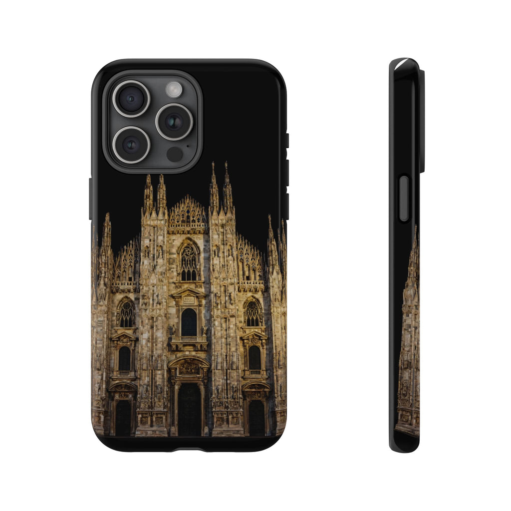 Duomo Cathedral Night Phone Case — Italian Landmark Protective Tough Case
