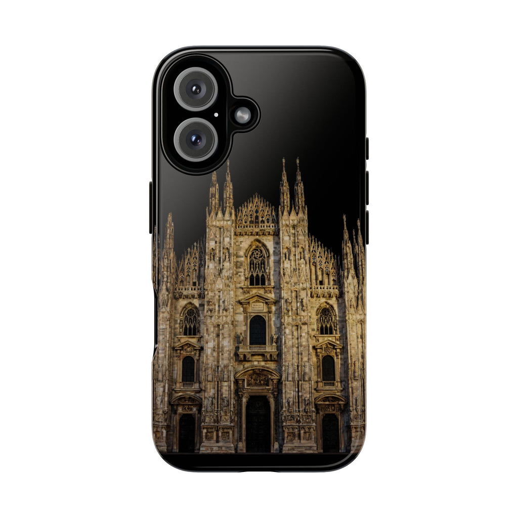 Duomo Cathedral Night Phone Case — Italian Landmark Protective Tough Case