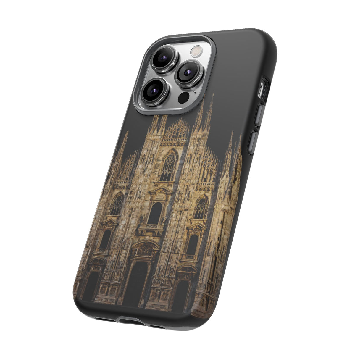 Duomo Cathedral Night Phone Case — Italian Landmark Protective Tough Case