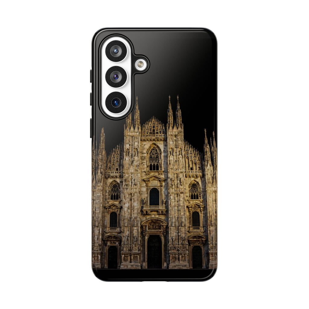 Duomo Cathedral Night Phone Case — Italian Landmark Protective Tough Case