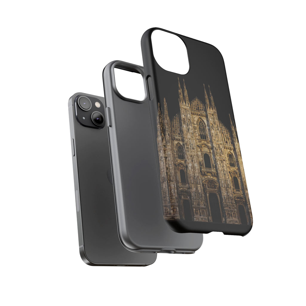 Duomo Cathedral Night Phone Case — Italian Landmark Protective Tough Case
