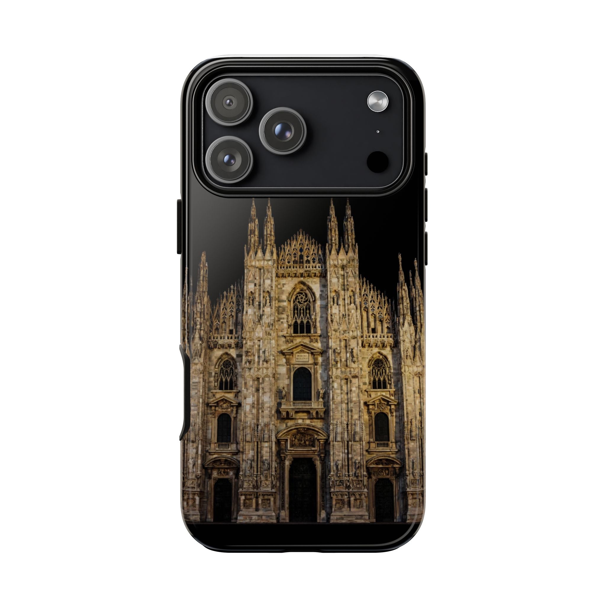 Duomo Cathedral Night Phone Case — Italian Landmark Protective Tough Case