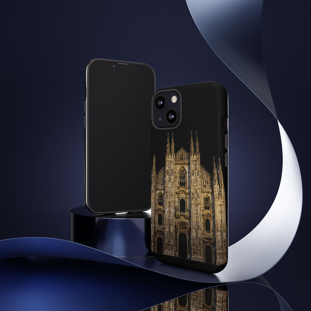 Duomo Cathedral Night Phone Case — Italian Landmark Protective Tough Case
