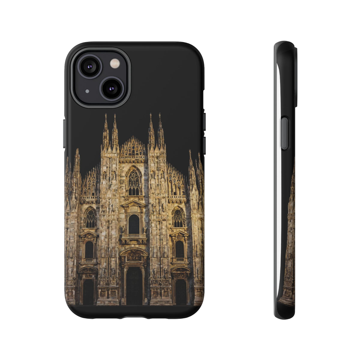 Duomo Cathedral Night Phone Case — Italian Landmark Protective Tough Case
