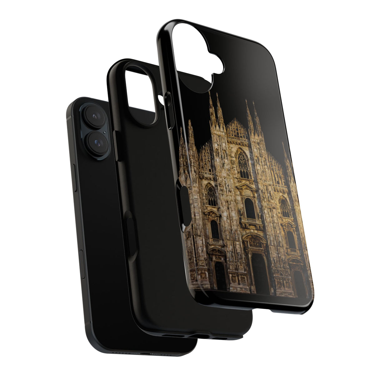 Duomo Cathedral Night Phone Case — Italian Landmark Protective Tough Case