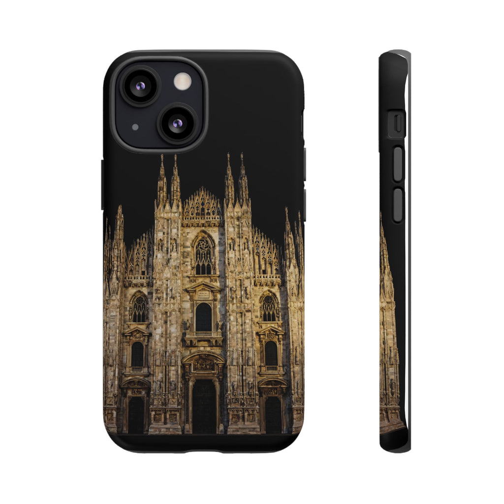 Duomo Cathedral Night Phone Case — Italian Landmark Protective Tough Case
