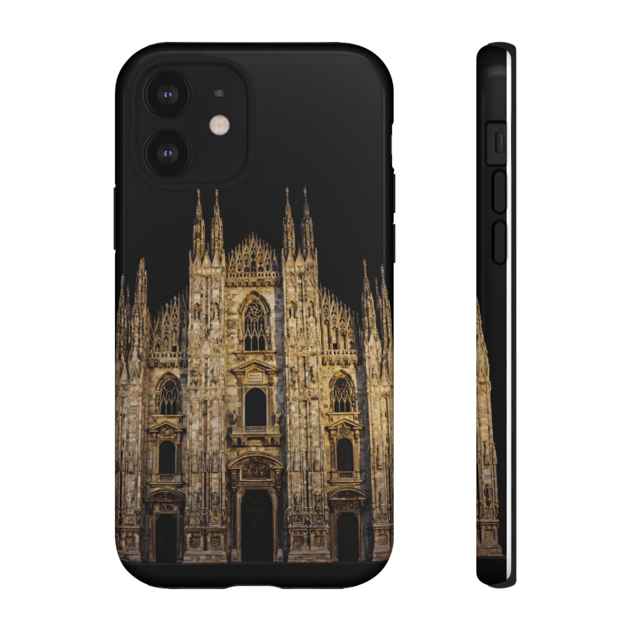Duomo Cathedral Night Phone Case — Italian Landmark Protective Tough Case