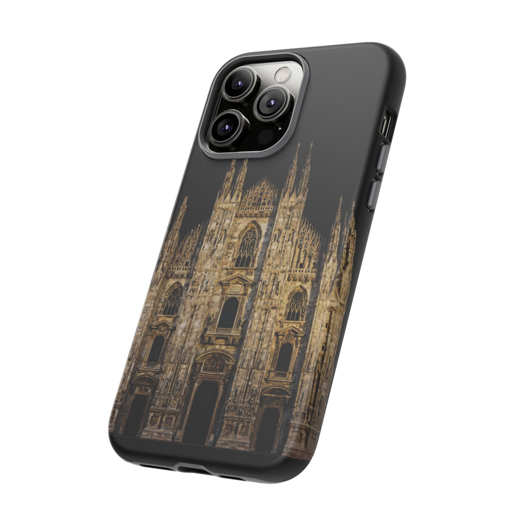 Duomo Cathedral Night Phone Case — Italian Landmark Protective Tough Case