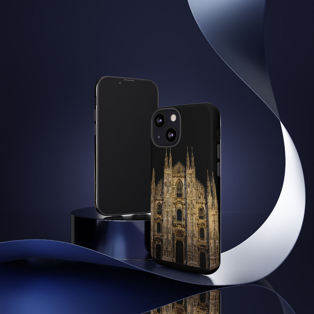 Duomo Cathedral Night Phone Case — Italian Landmark Protective Tough Case